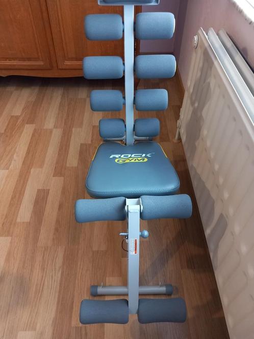 Halterbank, Sport en Fitness, Fitnessapparatuur, Gebruikt, Overige typen, Armen, Benen, Buik, Rug, Overige materialen, Ophalen