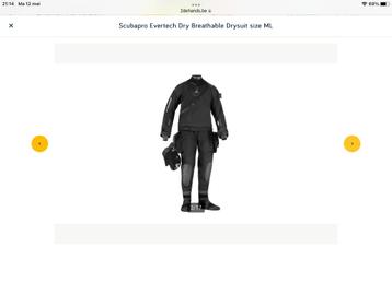 Evertech Drysuit size ML aan 599€ - Ecocheques  beschikbaar voor biedingen