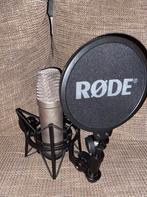 RODE NT-1 Condensator Microfoon, Muziek en Instrumenten, Ophalen, Zo goed als nieuw, Studiomicrofoon