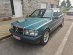 Mercedes 190E 2.0i/ 212.000km/ 1989/ Automaat/ CT OK, Auto's, 4 deurs, Achterwielaandrijving, Zwart, Leder