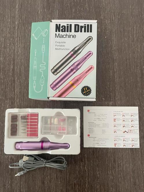 Nagelschuurmachine, Handtassen en Accessoires, Uiterlijk | Cosmetica en Make-up, Zo goed als nieuw, Accessoires, Handen en Nagels