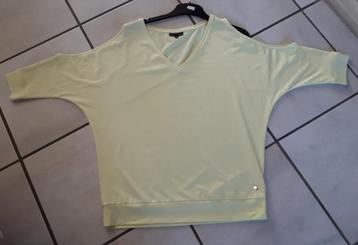 JBC - blouse/top/tshirt - lichtgeel - maat S beschikbaar voor biedingen