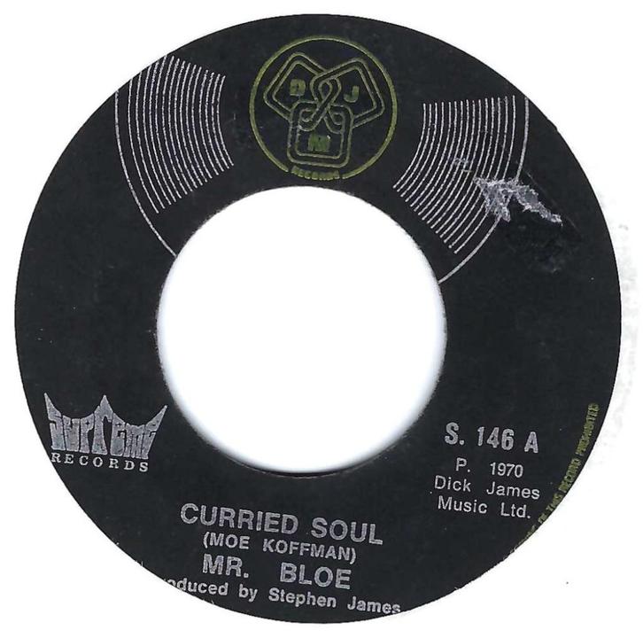 Mr. Bloe – Curried Soul / Mighty Mouse, Cd's en Dvd's, Vinyl Singles, Gebruikt, Single, R&B en Soul, 7 inch, Ophalen of Verzenden