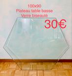 Plateau en verre  tel 0475 500 673, Bricolage & Construction, Comme neuf