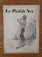 Le Pied-de-Nez n3 (1901) - Frans satirisch tijdschrift, Tijdschrift, Ophalen, Voor 1920