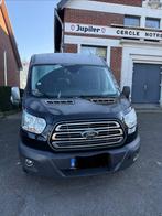 Ford Transit 2.0 Diesel 6 pl. 153000 km uit 2016, Auto's, Ford, Voorwielaandrijving, Zwart, 6 zetels, Particulier
