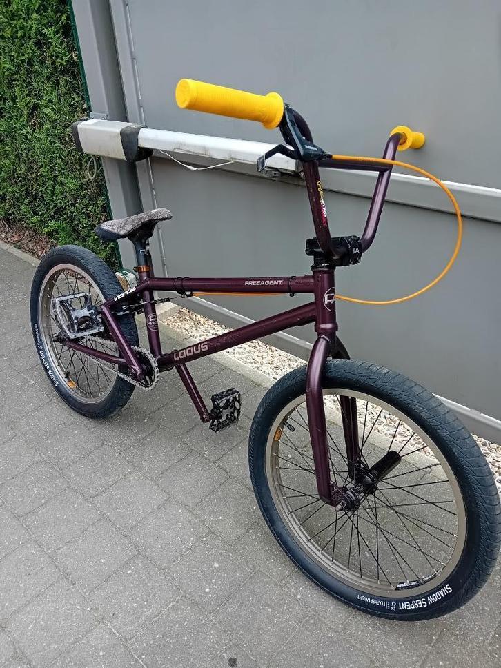 Free Agent LODUS bmx, Fietsen en Brommers, Fietsen | Crossfietsen en BMX, Gebruikt, 20 tot 24 inch, Chroom, Ophalen