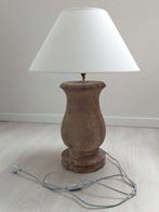 Tafellamp, Ophalen, Zo goed als nieuw, Hout, 50 tot 75 cm