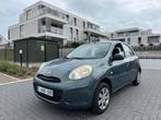 NISSAN MICRA 1.2i ESSENCE/ AIRCO/ EURO 5/ CONTROLE OK, Stof, Zwart, Blauw, 5 deurs