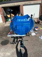Vissersboot, Watersport en Boten, Vis- en Consoleboten, Ophalen, Tot 10 pk, Binnenboordmotor, Zo goed als nieuw