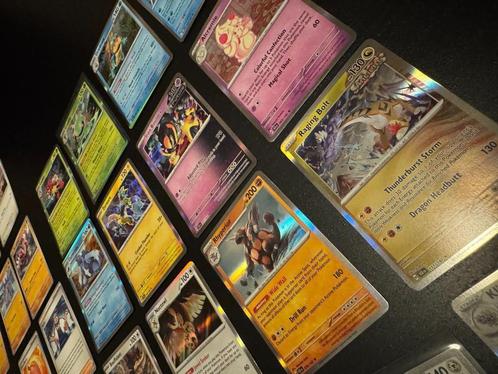 79 Pokemon Scarlet & Violet - Stellar Crown kaarten, Hobby en Vrije tijd, Verzamelkaartspellen | Pokémon, Zo goed als nieuw, Meerdere kaarten