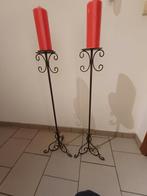 Staanders kaarsen, Ophalen