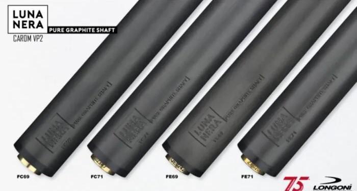 Laatste editie van de Longoni Luna Nera met VP2 systeem., Sports & Fitness, Billards & Billards américains, Comme neuf, Queue ou Boules