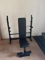 Bench press Volledige set + extra weights, Sport en Fitness, Fitnessmaterialen, Ophalen, Nieuw