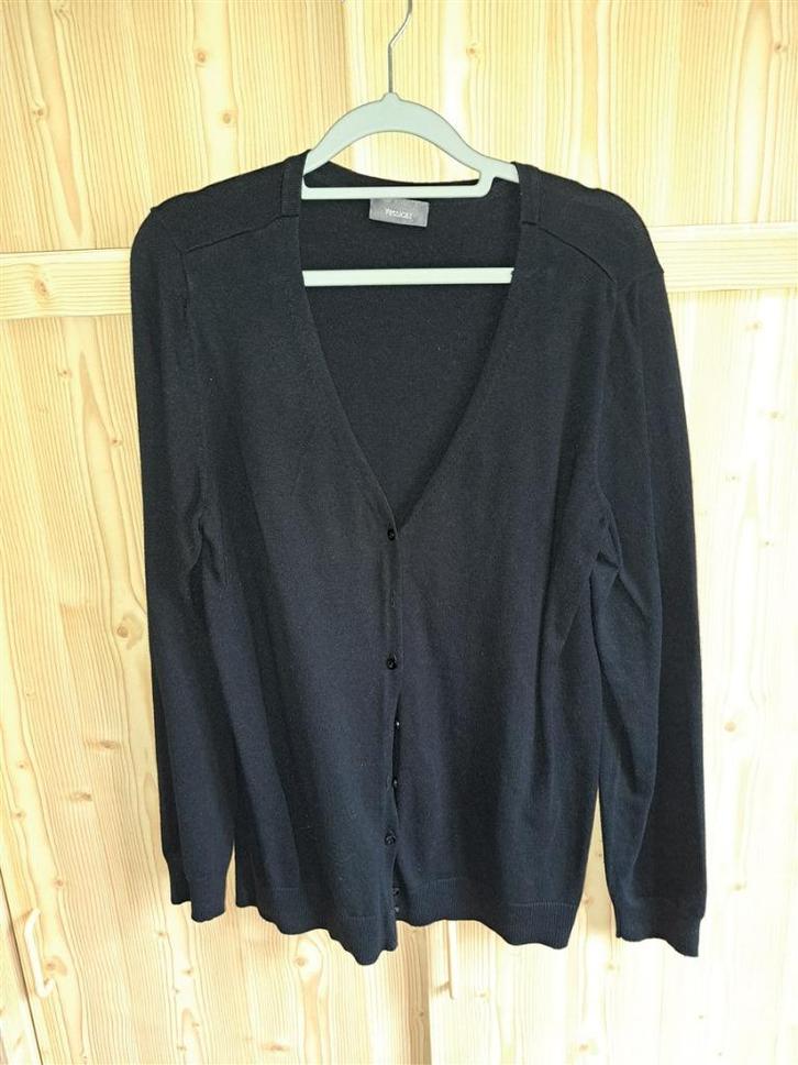 Vestje / gilet / cardigan zwart maat M, Kleding | Dames, Truien en Vesten, Zo goed als nieuw, Maat 38/40 (M), Zwart, Ophalen of Verzenden