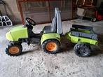 Grote speelgoedtractor met aanhangwagen, Ophalen, Gebruikt