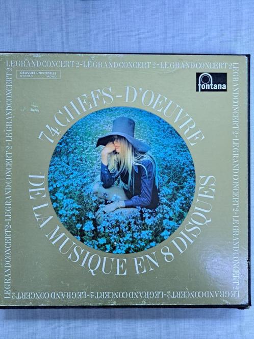 LP - BOX 74 Chefs-d'oeuvre de la Musique, CD & DVD, Vinyles | Classique, Utilisé, Baroque, Enlèvement