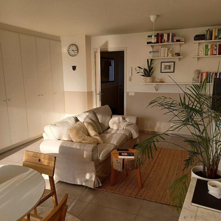 Ikea Ektorp 3-zit Kilanda lichtbeige, Huis en Inrichting, Zetels | Zetels, Gebruikt, Rechte bank, Driepersoons, 200 tot 250 cm