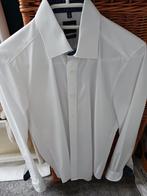 Nieuw wit hemd merk Olymp te koop.M 38 body fit, Enlèvement, Blanc