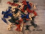 Plastieken soldaatjes - 48 stuks., Ophalen of Verzenden, Zo goed als nieuw