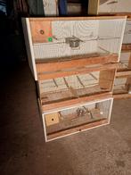 vogelkooien in goede staat, Dieren en Toebehoren, Ophalen, Gebruikt, Hout, Broedkooi of Kweekkooi