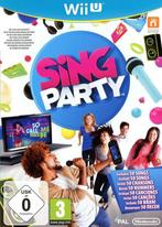 sing party Wii U, Consoles de jeu & Jeux vidéo, Jeux | Nintendo Wii U, Comme neuf, Musique, Enlèvement, À partir de 3 ans