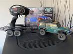 Traxxas defender trx4m met aanhanger 140 euro, Hobby en Vrije tijd, Modelbouw | Radiografisch | Auto's, Ophalen, Zo goed als nieuw