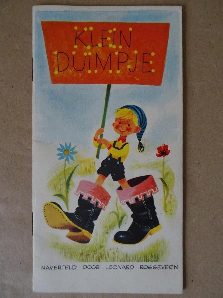 Klein Duimpje naverteld door Leonard Roggeveen Ongelezen1959, Boeken, Sprookjes en Fabels, Zo goed als nieuw, Ophalen of Verzenden