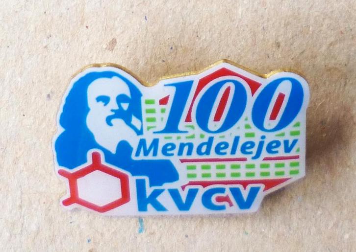 Pin speldje Mendelejev 100 jaar, Verzamelen, Speldjes, Pins en Buttons, Nieuw, Speldje of Pin, Overige onderwerpen, Ophalen of Verzenden