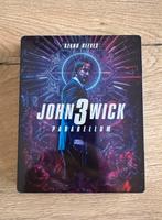 John Wick 3 Parabellum Steelbook 4K UHD (NL/FR ondertiteld), Cd's en Dvd's, Ophalen of Verzenden, Zo goed als nieuw
