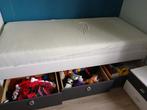 Eenpersoonsbed met nachtkastje, Huis en Inrichting, Slaapkamer | Bedden, Ophalen, 90 cm, Eenpersoons, Zo goed als nieuw