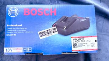Bosch GAL 18V-40 Lader NIEUW (doos is niet open geweest) beschikbaar voor biedingen
