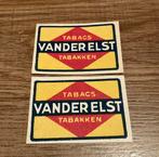 Oude originele etiketten VANDERELST Tabakken, Verzamelen, Foto's en Prenten, Ophalen of Verzenden, Zo goed als nieuw, Overige onderwerpen