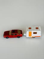 Matchbox Lesney Rover en caravan Superfast, Lesney, Gebruikt, Ophalen of Verzenden, Auto