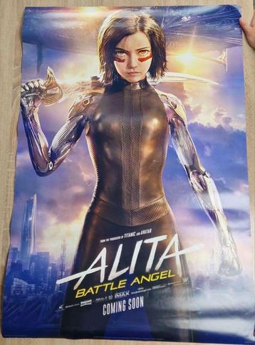 Alita battle angel cinemaposter beschikbaar voor biedingen
