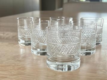 Set van 6 luxe whiskyglazen / likeurglazen / borrelglazen 