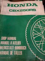 Shopmanual Honda CBX250RS, Motoren, Handleidingen en Instructieboekjes, Ophalen of Verzenden, Honda