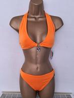 Prachtige Oranje Halter Bikini met Bedels - Medium en Large, Vêtements | Femmes, Vêtements de Bain & Maillots de Bain, Enlèvement ou Envoi