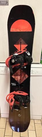 Burton Snowboard 146,  Burton Lexa bindingen, Gebruikt, Board, Ophalen