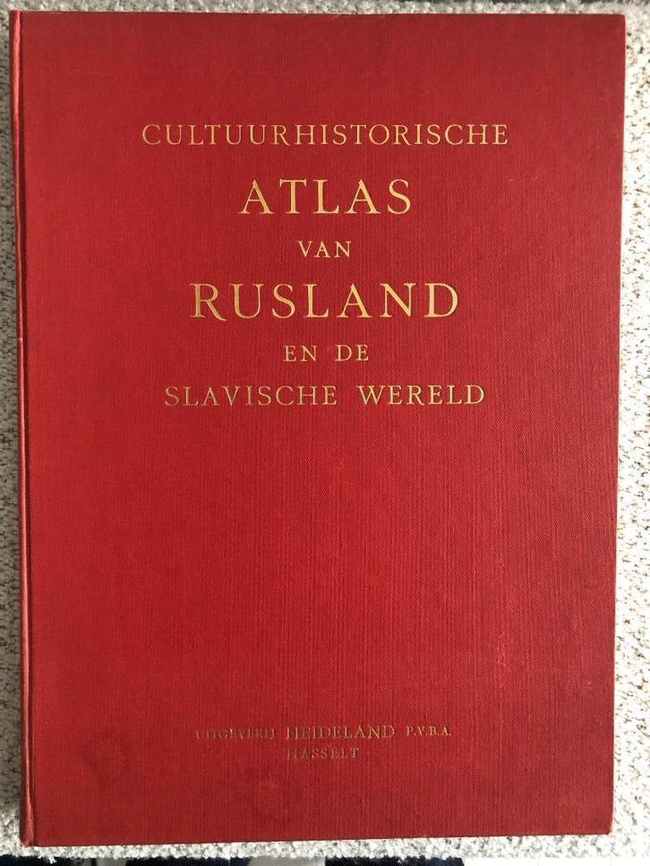 Cultuurhistorische atlas van Rusland en de Slavische wereld, Boeken, Geschiedenis | Wereld, Ophalen of Verzenden