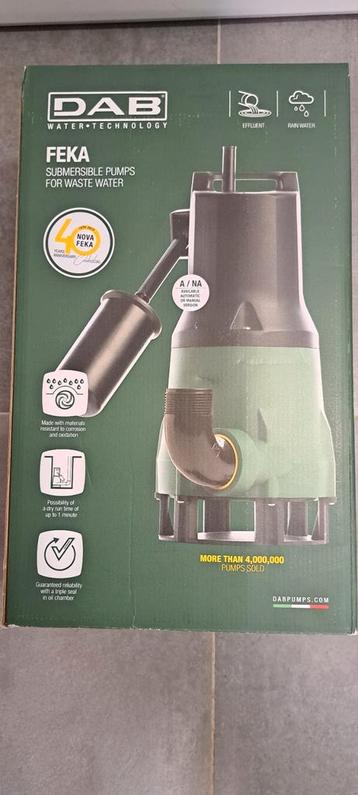 DAB FEKA 600 M-A dompelpomp vuilwater. Nieuw in doos. beschikbaar voor biedingen