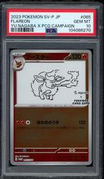 Flareon [Yu Nagaba] PSA 10 - 065/SV-P - Japanese Promo 2023, Ophalen of Verzenden, Zo goed als nieuw, Losse kaart