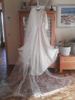 robe de mariée vintage, Ophalen, Gedragen, Wit, Trouwjurk