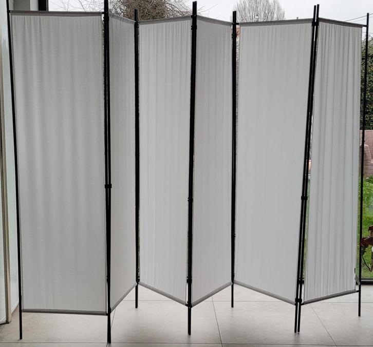 Roomdivider / kamerscherm 6 panelen – 300 x 180 cm, Huis en Inrichting, Woonaccessoires | Kamerschermen, Zo goed als nieuw, Ophalen