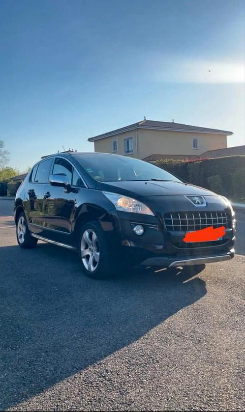 3008, Auto's, Peugeot, ABS, Bluetooth, Boordcomputer, Elektrische ramen, Elektrisch, 5 deurs, Zwart, Zwart, Leder, Ophalen