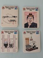 Stella Artois , 12x verschillende : cartoon festival 1983, Verzamelen, Biermerken, Ophalen, Gebruikt, Stella Artois