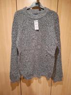 Pull chiné gris neuf grosses mailles Kiabi L, Maat 52/54 (L), Nieuw, Kiabi, Ophalen of Verzenden