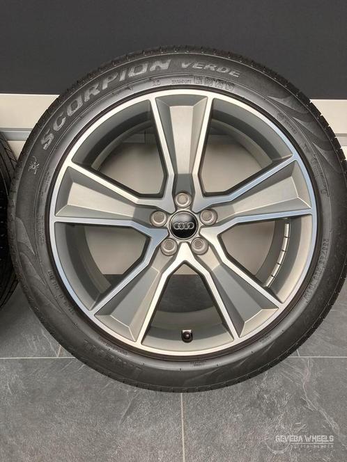20'' originele Audi Q5 / SQ5 velgen + banden 2554520 5x112, Auto-onderdelen, Banden en Velgen, Banden en Velgen, Zomerbanden, 20 inch