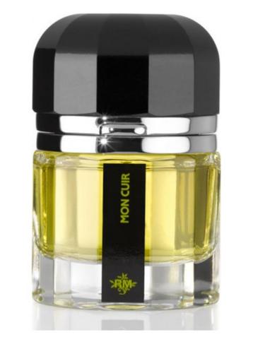 parfumflesjes leeg Mon Cuir Ramon Monegal, Verzamelen, Ophalen, Gebruikt, Parfumfles