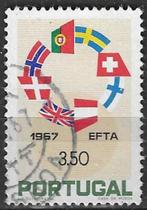 Portugal 1967 - Yvert 1025 - EFTA Vrijhandelsassociatie (ST), Timbres & Monnaies, Timbres | Europe | Autre, Affranchi, Envoi, Portugal